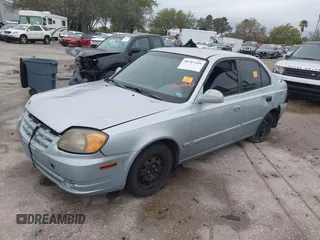 2003 Hyundai Accent GL с VIN KMHCG45C93U496234, выставлен на аукционе IAAI как лот 38787449 с пробегом 191 590 миль миль и . История ставок и продаж доступна на DreamBid. Изображение 2.