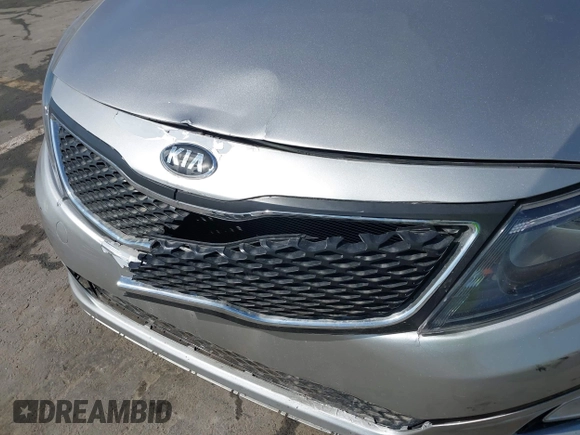 2014 Kia Optima LX with VIN KNAGM4A72E5449984, listed as a IAAI auction lot 41856778 with 1 mi miles. Bid and sale history available at carsss.com. Image 10.