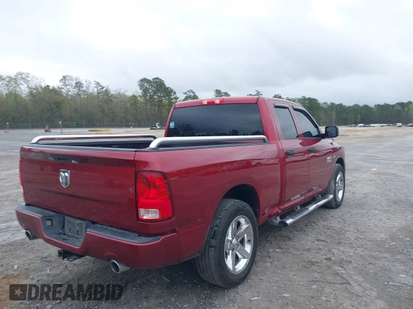2014 Ram 1500 Express with VIN 1C6RR6FT2ES153869, listed as a IAAI auction lot 41927392 with 161,176 mi miles and . Bid and sale history available at DreamBid. Image 4.