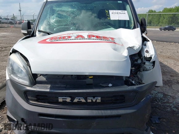 2019 Ram ProMaster City Cargo Tradesman with VIN ZFBHRFAB8K6M54513, listed as a IAAI auction lot 42103644 with 67,256 mi miles and . Bid and sale history available at DreamBid. Image 12.