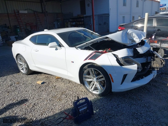 2016 Chevrolet Camaro 2LT with VIN 1G1FD1RS5G0124566, listed as a IAAI auction lot 41691391 with 62,726 mi miles. Bid and sale history available at carsss.com. Image 1.
