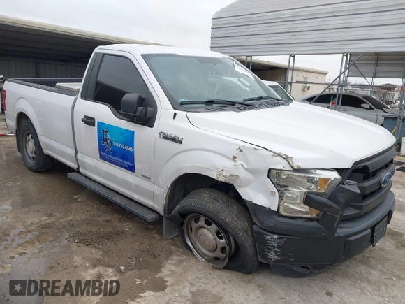 2016 Ford F-150 XL with VIN 1FTMF1CP0GKE01268, listed as a IAAI auction lot 41511001 with 198,372 mi miles. Bid and sale history available at carsss.com. Image 1.