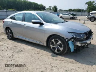 2020 Honda Civic LX z VIN 2HGFC2F68LH598008, wystawiony jako Copart lot #59290285 z przebiegiem 40 568 mil mil oraz Szkoda całkowita • Salvage title. Historia ofert i sprzedaży dostępna na DreamBid. Obrazek 4.