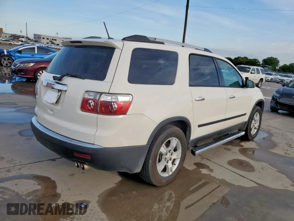 2010 GMC Acadia SL with VIN 1GKLRKED7AJ131937, listed as a Copart auction lot 59162365 with Not provided miles and Salvage title. Bid and sale history available at DreamBid. Image 3.