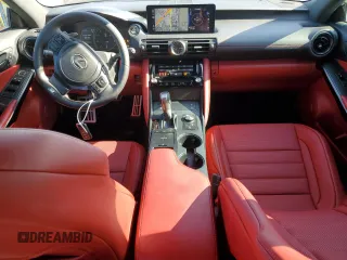 2024 Lexus IS 350 F Sport with VIN JTHGZ1B24R5074190, listed as a Copart auction lot 57615815 with 7,209 mi miles and Salvage title. Bid and sale history available at DreamBid. Image 8.