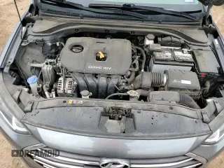 2017 Hyundai Elantra Limited with VIN KMHD84LF5HU328788, listed as a Copart auction lot 85762445 with 57,622 mi miles and Salvage title. Bid and sale history available at DreamBid. Image 14.