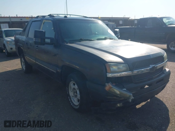2004 Chevrolet Avalanche Z66 with VIN 3GNEC12T44G143228, listed as a IAAI auction lot 42773621 with 235,336 mi miles and . Bid and sale history available at DreamBid. Image 1.