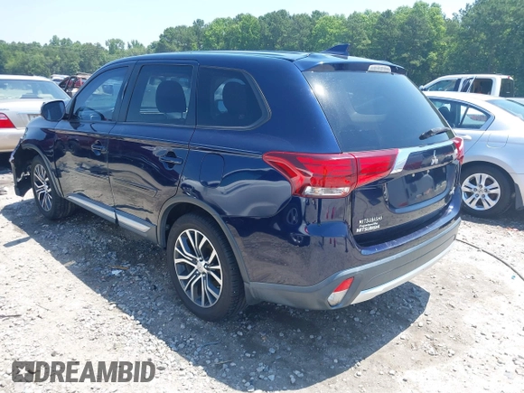 2017 Mitsubishi Outlander SE with VIN JA4AD3A36HZ031175, listed as a IAAI auction lot 42570858 with 232,875 mi miles and . Bid and sale history available at DreamBid. Image 3.
