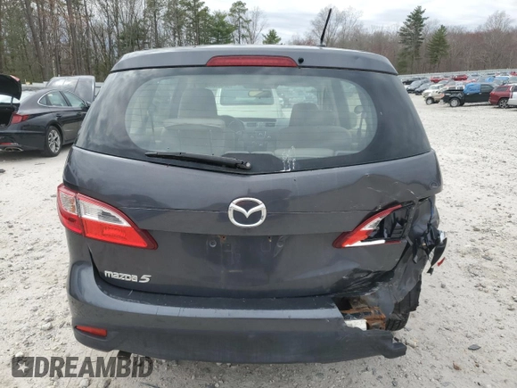 2013 Mazda 5 Sport with VIN JM1CW2BL7D0151101, listed as a Copart auction lot 52489665 with 230,980 mi miles and Clean title. Bid and sale history available at DreamBid. Image 6.