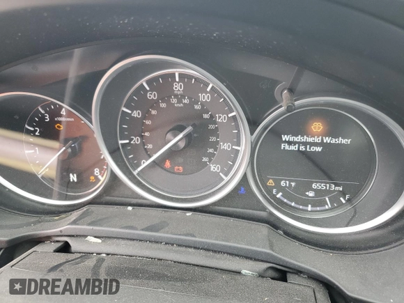 2018 Mazda CX-5 Grand Touring with VIN JM3KFADM3J1370114, listed as a Copart auction lot 54579585 with 65,513 mi miles and Salvage Title. Bid and sale history available at DreamBid. Image 9.