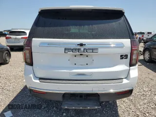 2022 Chevrolet Tahoe Commercial z VIN 1GNSCLEDXNR221838, wystawiony jako Copart lot #52628815 z przebiegiem Nie podano mil oraz Szkoda całkowita • Salvage title. Historia ofert i sprzedaży dostępna na DreamBid. Obrazek 6.