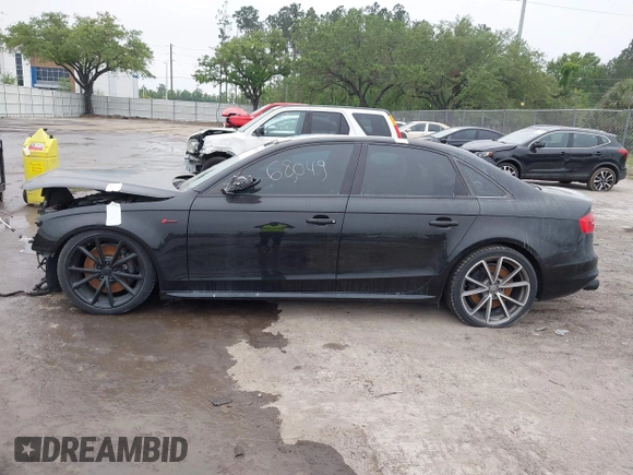 2016 Audi S4 Premium Plus z VIN WAUBGAFL4GA002704, wystawiony jako IAAI lot #41852967 z przebiegiem 68 049 mil mil oraz . Historia ofert i sprzedaży dostępna na DreamBid. Obrazek 14.