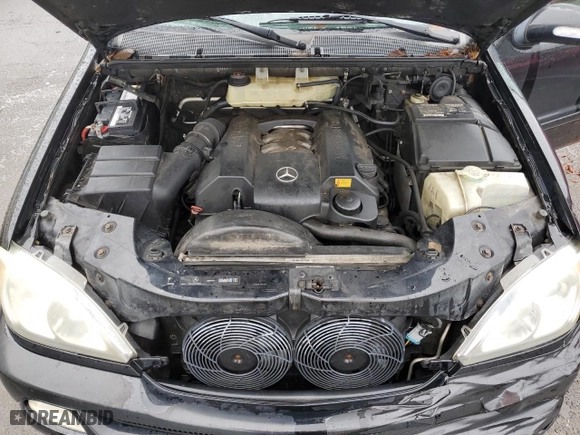 2002 Mercedes-Benz M-Class with VIN 4JGAB54E62A343938, listed as a Copart auction lot 87127184 with 226,811 mi miles and Clean Title. Bid and sale history available at carsss.com. Image 11.