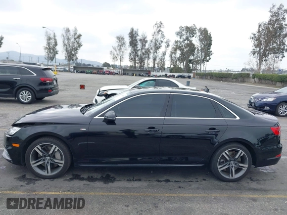 2017 Audi A4 Premium Plus with VIN WAULNAF41HN057768, listed as a IAAI auction lot 41483770 with 81,049 mi miles. Bid and sale history available at carsss.com. Image 14.