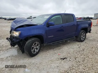 2016 Chevrolet Colorado 4WD Z71 with VIN 1GCGTDE3XG1331575, listed as a Copart auction lot 51547595 with 79,709 mi miles and Salvage Title. Bid and sale history available at carsss.com. Image 1.