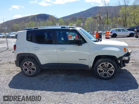 2015 Jeep Renegade Limited with VIN ZACCJBDT0FPB56326, listed as a IAAI auction lot 41964847 with 173,844 mi miles and . Bid and sale history available at DreamBid. Image 13.