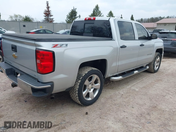 2014 Chevrolet Silverado 1500 LT with VIN 3GCUKREH3EG235137, listed as a IAAI auction lot 42134613 with 191,347 mi miles. Bid and sale history available at carsss.com. Image 4.