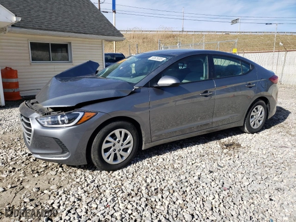 2018 Hyundai Elantra SE with VIN KMHD74LF1JU623329, listed as a Copart auction lot 50525305 with 59,882 mi miles and Salvage Title. Bid and sale history available at carsss.com. Image 1.