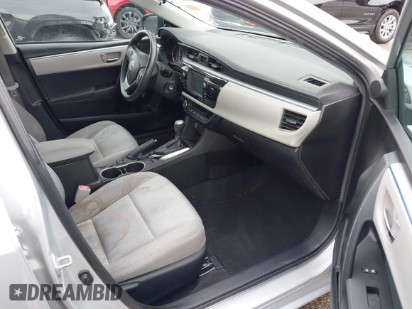 2016 Toyota Corolla L with VIN 5YFBURHE3GP484487, listed as a IAAI auction lot 41953619 with 50,784 mi miles and . Bid and sale history available at DreamBid. Image 5.