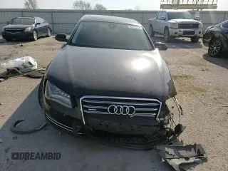 2013 Audi A8 L 3.0L with VIN WAURGAFD1DN000663, listed as a Copart auction lot 50812425 with 0 mi miles and Salvage Title. Bid and sale history available at carsss.com. Image 10.