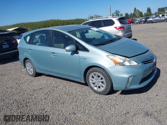 2013 Toyota Prius Two with VIN JTDZN3EU6D3203677, listed as a IAAI auction lot 42078214 with 194,087 mi miles and . Bid and sale history available at carsss.com. Image 1.
