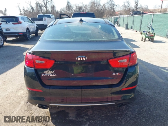 2015 Kia Optima SXL Turbo with VIN 5XXGR4A66FG359715, listed as a IAAI auction lot 41787210 with 203,761 mi miles and . Bid and sale history available at DreamBid. Image 17.