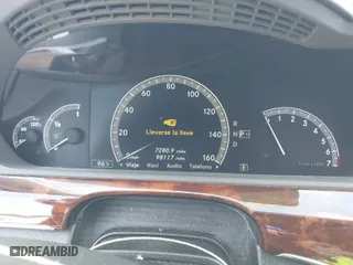 2012 Mercedes-Benz S-Class S 550 with VIN WDDNG9EB6CA432600, listed as a IAAI auction lot 41932873 with 98,117 mi miles. Bid and sale history available at carsss.com. Image 7.