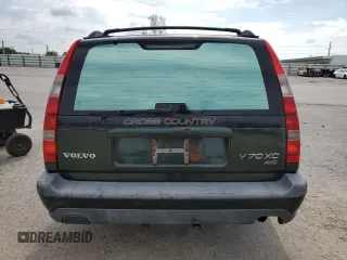 1998 Volvo V70 XC with VIN YV1LZ5646W2524061, listed as a Copart auction lot 66166774 with 217,095 mi miles and Non Repairable. Bid and sale history available at carsss.com. Image 6.