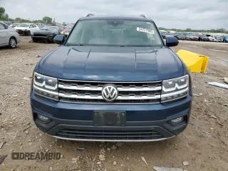 2018 Volkswagen Atlas SE with VIN 1V2DP2CA1JC592679, listed as a Copart auction lot 54727595 with 143,310 mi miles and Salvage title. Bid and sale history available at DreamBid. Image 5.