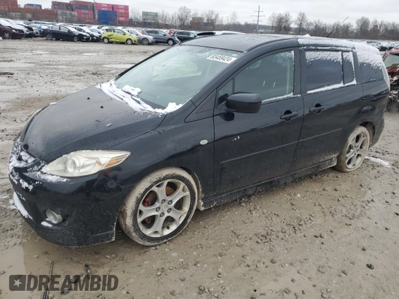2009 Mazda 5 Touring with VIN JM1CR293X90358358, listed as a Copart auction lot 83459424 with 223,061 mi miles and Salvage Title. Bid and sale history available at carsss.com. Image 1.