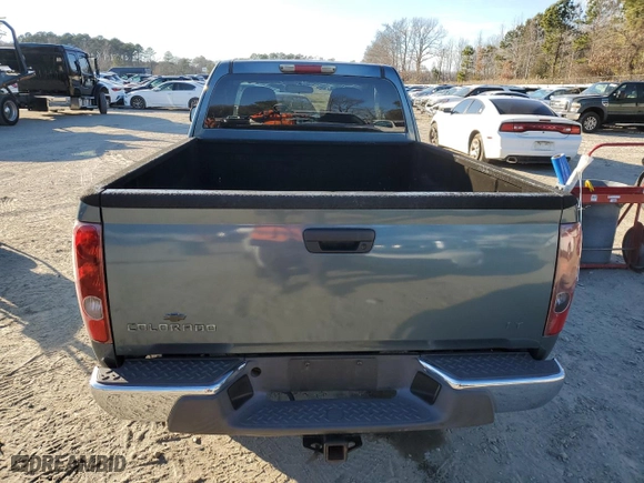 2007 Chevrolet Colorado LT w/1LT with VIN 1GCCS199578157002, listed as a Copart auction lot 87326954 with 100,828 mi miles and Salvage Title. Bid and sale history available at carsss.com. Image 6.