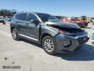 2020 Hyundai Santa Fe SE w/SULEV with VIN 5NMS23AD1LH263172, listed as a Copart auction lot 50129795 with 65,499 mi miles and Salvage Title. Bid and sale history available at carsss.com. Image 4.