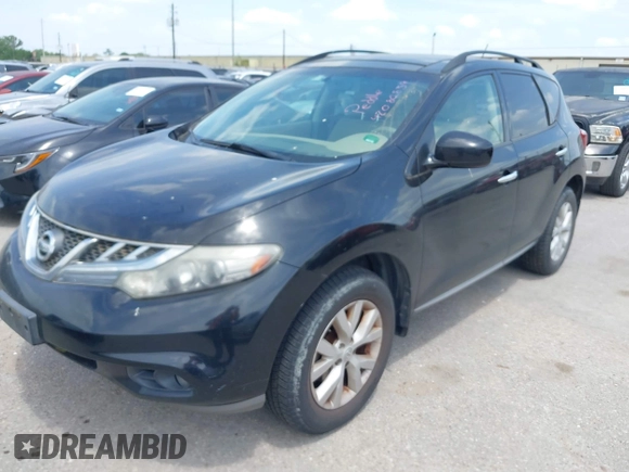 2011 Nissan Murano LE with VIN JN8AZ1MU5BW055853, listed as a IAAI auction lot 42080839 with 165,627 mi miles and . Bid and sale history available at DreamBid. Image 2.