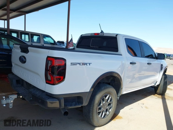 2024 Ford Ranger XLT with VIN 1FTER4GHXRLE52080, listed as a IAAI auction lot 41992449 with 4,083 mi miles and . Bid and sale history available at DreamBid. Image 13.