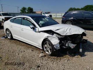 2021 Audi A5 Sportback S line Premium with VIN WAUDACF52MA044727, listed as a Copart auction lot 65407573 with 0 mi miles. Bid and sale history available at carsss.com. Image 4.