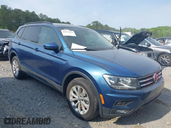 2018 Volkswagen Tiguan S with VIN 3VV0B7AXXJM018455, listed as a IAAI auction lot 41979115 with 92,104 mi miles and . Bid and sale history available at DreamBid. Image 13.