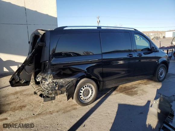 2019 Mercedes-Benz Metris Passenger Van with VIN WD4PG2EE8K3545252, listed as a Copart auction lot 43011395 with 0 mi miles and Salvage Title. Bid and sale history available at carsss.com. Image 3.