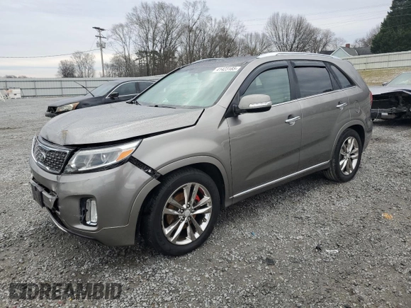 2014 Kia Sorento SX Limited with VIN 5XYKW4A76EG533997, listed as a Copart auction lot 41423185 with 159,319 mi miles and Salvage Title. Bid and sale history available at carsss.com. Image 1.