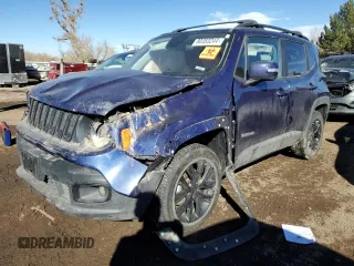2018 Jeep Renegade Altitude with VIN ZACCJBBHXJPG69719, listed as a Copart auction lot 80353244 with Not provided miles and Salvage title. Bid and sale history available at DreamBid. Image 1.