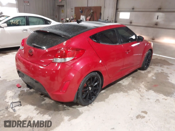 2012 Hyundai Veloster w/Black Int z VIN KMHTC6AD8CU032759, wystawiony jako IAAI lot #41567265 z przebiegiem 156 973 mil mil oraz . Historia ofert i sprzedaży dostępna na DreamBid. Obrazek 4.
