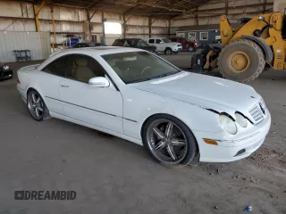 2002 Mercedes-Benz CL with VIN WDBPJ75J12A029458, listed as a Copart auction lot 62533744 with 119,607 mi miles and Salvage Title. Bid and sale history available at carsss.com. Image 4.