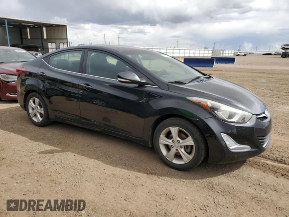 2016 Hyundai Elantra SE with VIN 5NPDH4AE5GH736943, listed as a Copart auction lot 54505995 with 112,357 mi miles and Salvage title. Bid and sale history available at DreamBid. Image 4.