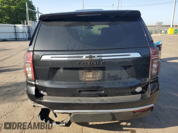 2021 Chevrolet Tahoe LT z VIN 1GNSKNKD1MR375761, wystawiony jako Copart lot #61756355 z przebiegiem 40 160 mil mil oraz Szkoda całkowita • Salvage title. Historia ofert i sprzedaży dostępna na DreamBid. Obrazek 6.