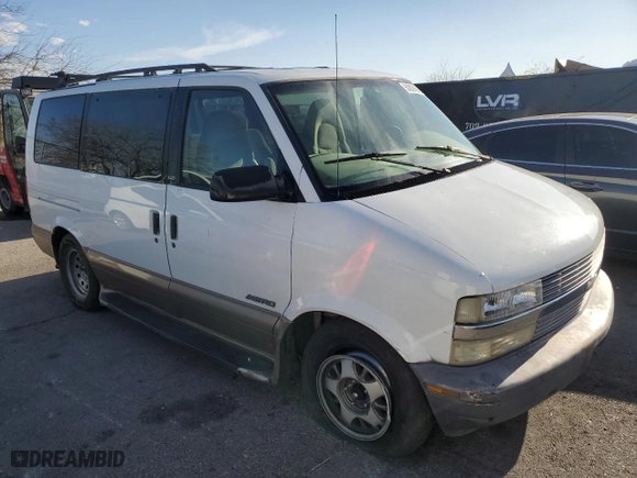 2001 Chevrolet Astro Passenger with VIN 1GNDM19W91B110688, listed as a Copart auction lot 50839065 with 159,597 mi miles and Salvage Title. Bid and sale history available at carsss.com. Image 4.