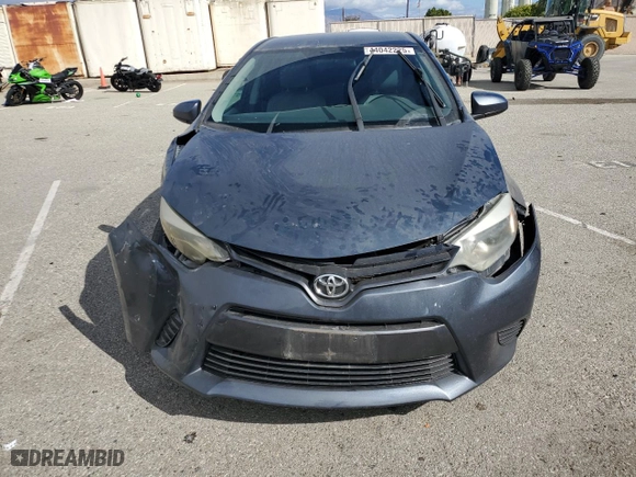 2016 Toyota Corolla L with VIN 5YFBURHEXGP459022, listed as a Copart auction lot 44042225 with 111,986 mi miles and Salvage Title. Bid and sale history available at carsss.com. Image 5.