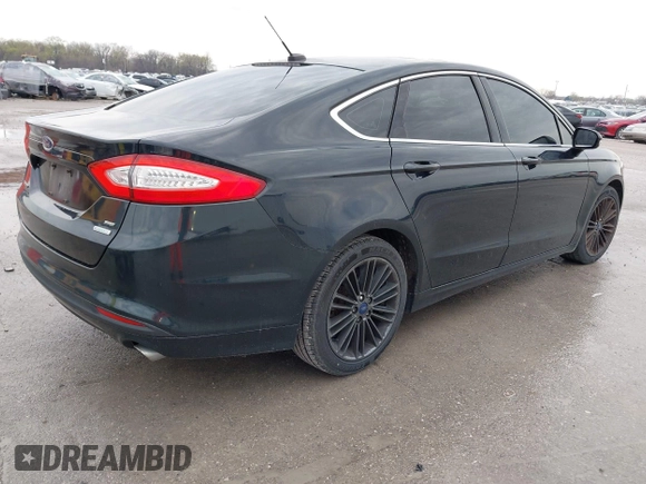 2014 Ford Fusion SE with VIN 3FA6P0HDXER192263, listed as a IAAI auction lot 41894357 with 209,626 mi miles. Bid and sale history available at carsss.com. Image 4.