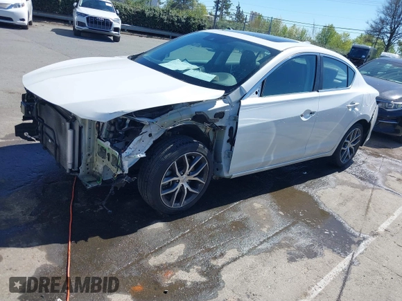 2019 Acura ILX w/Premium Pkg with VIN 19UDE2F74KA010449, listed as a IAAI auction lot 41822341 with 54,879 mi miles. Bid and sale history available at carsss.com. Image 20.
