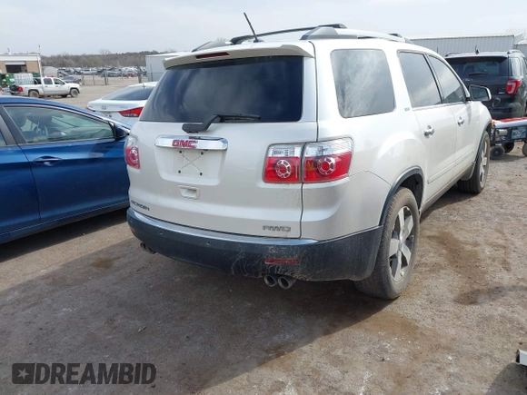 2011 GMC Acadia SLT1 with VIN 1GKKVRED3BJ338147, listed as a IAAI auction lot 41808410 with 173,103 mi miles. Bid and sale history available at carsss.com. Image 4.
