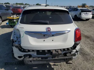2016 FIAT 500X Lounge with VIN ZFBCFXDT2GP369018, listed as a Copart auction lot 53083195 with 33,226 mi miles and Salvage Title. Bid and sale history available at carsss.com. Image 6.