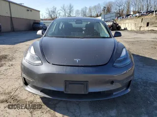 2021 Tesla Model 3 Long Range with VIN 5YJ3E1EB0MF055540, listed as a Copart auction lot 52463345 with 59,206 mi miles and Salvage Title. Bid and sale history available at DreamBid. Image 5.